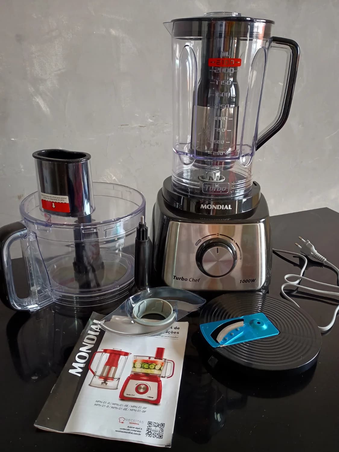 Multiprocessador Turbo Chef 5 em 1 Mondial - 2