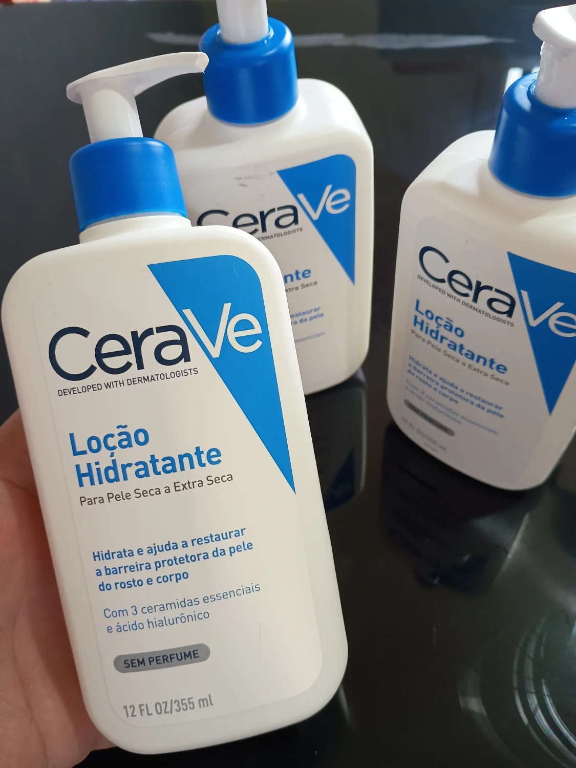 Loção Hidratante Corporal sem perfume. CERAVE 355 ml - 1