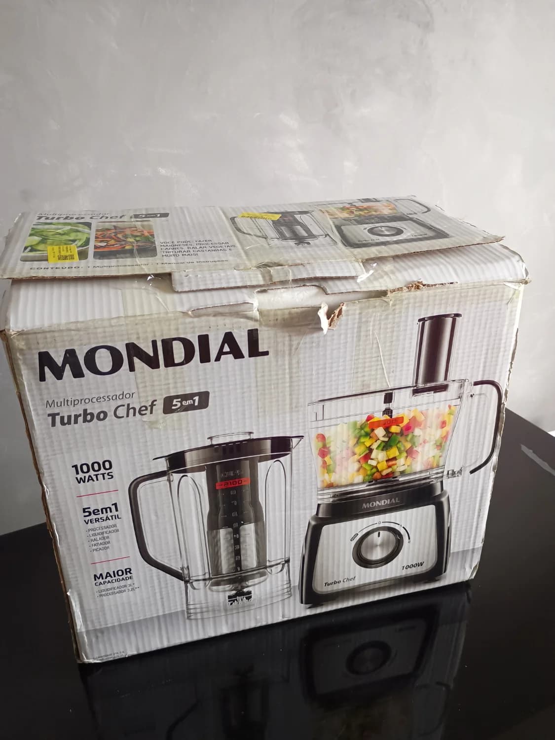 Multiprocessador Turbo Chef 5 em 1 Mondial - 1